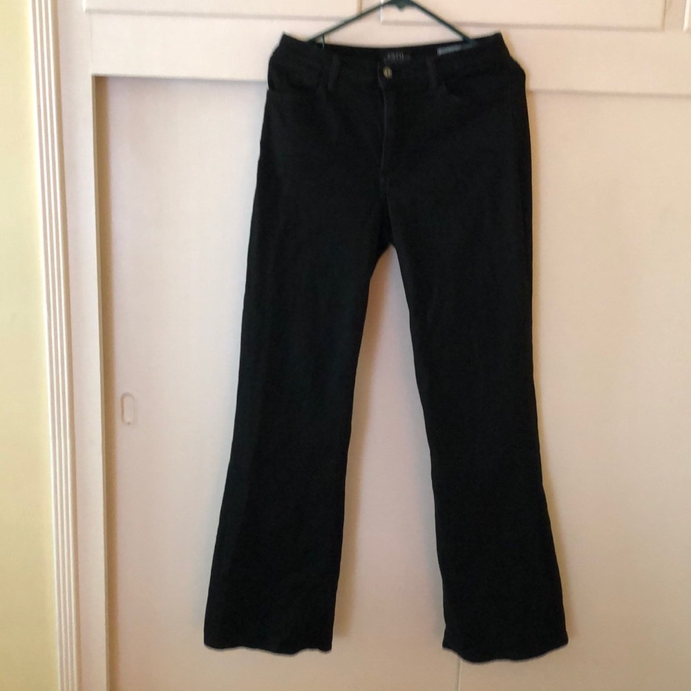 NYDJeans, black, wide legs